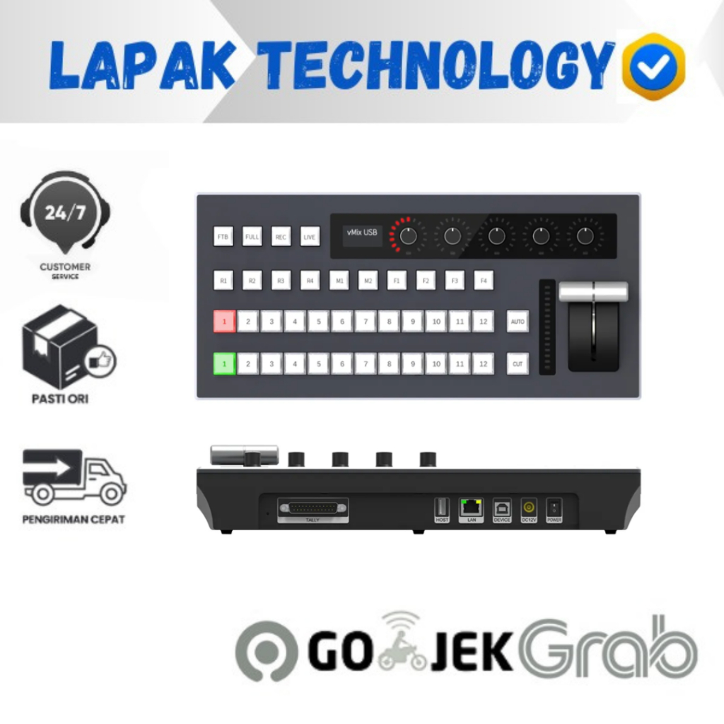 Blackmagic 12ch Video Mixer Video Switch Livestream Switcher Vmix Controller Atem Mini Pro Live Stre