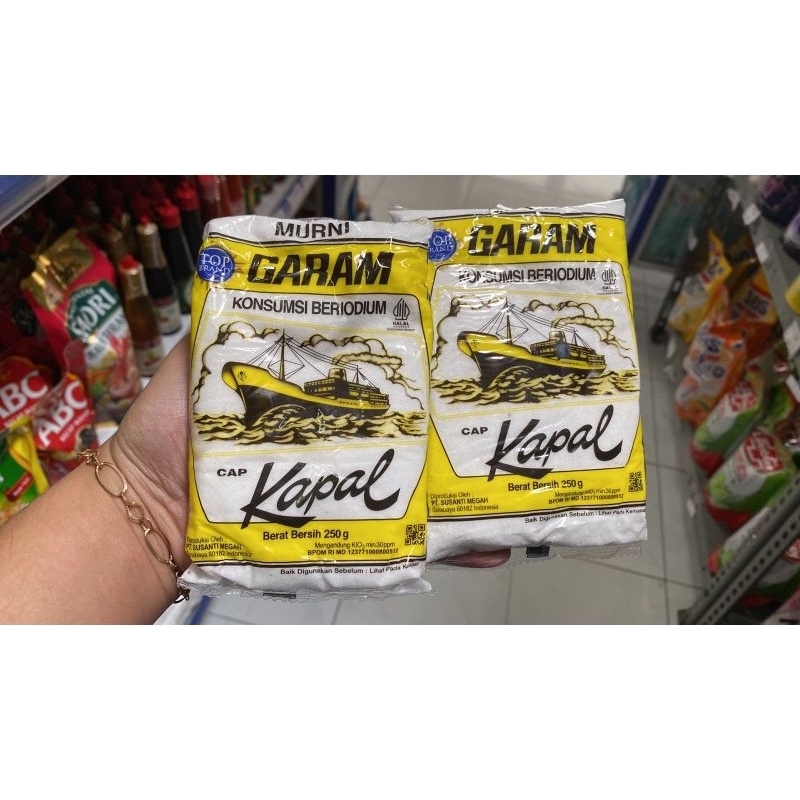 

GARAM CAP KAPAL 250gr