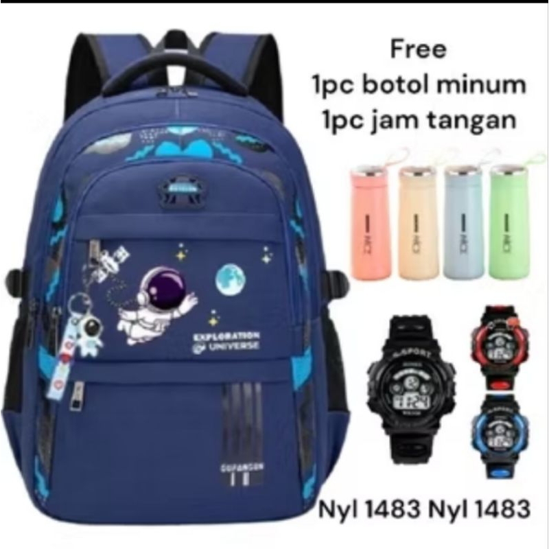 BEST DEALS TAS SEKOLAH ANAK COWOK ANAK LAKI LAKI KARAKTER ASTRONOT TAS RANSEL TK SD KELAS 1 SAMPAI 6