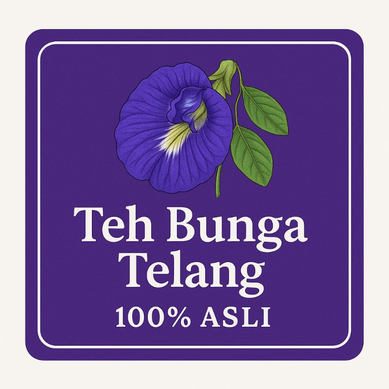 

tradisional herbal 100% asli bunga telang10gram
