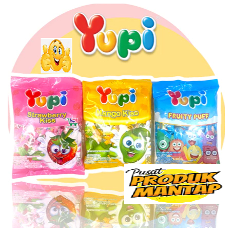 

Yupi Stroberry Kiss / Yupi Mango Kiss / yupi fruity puff