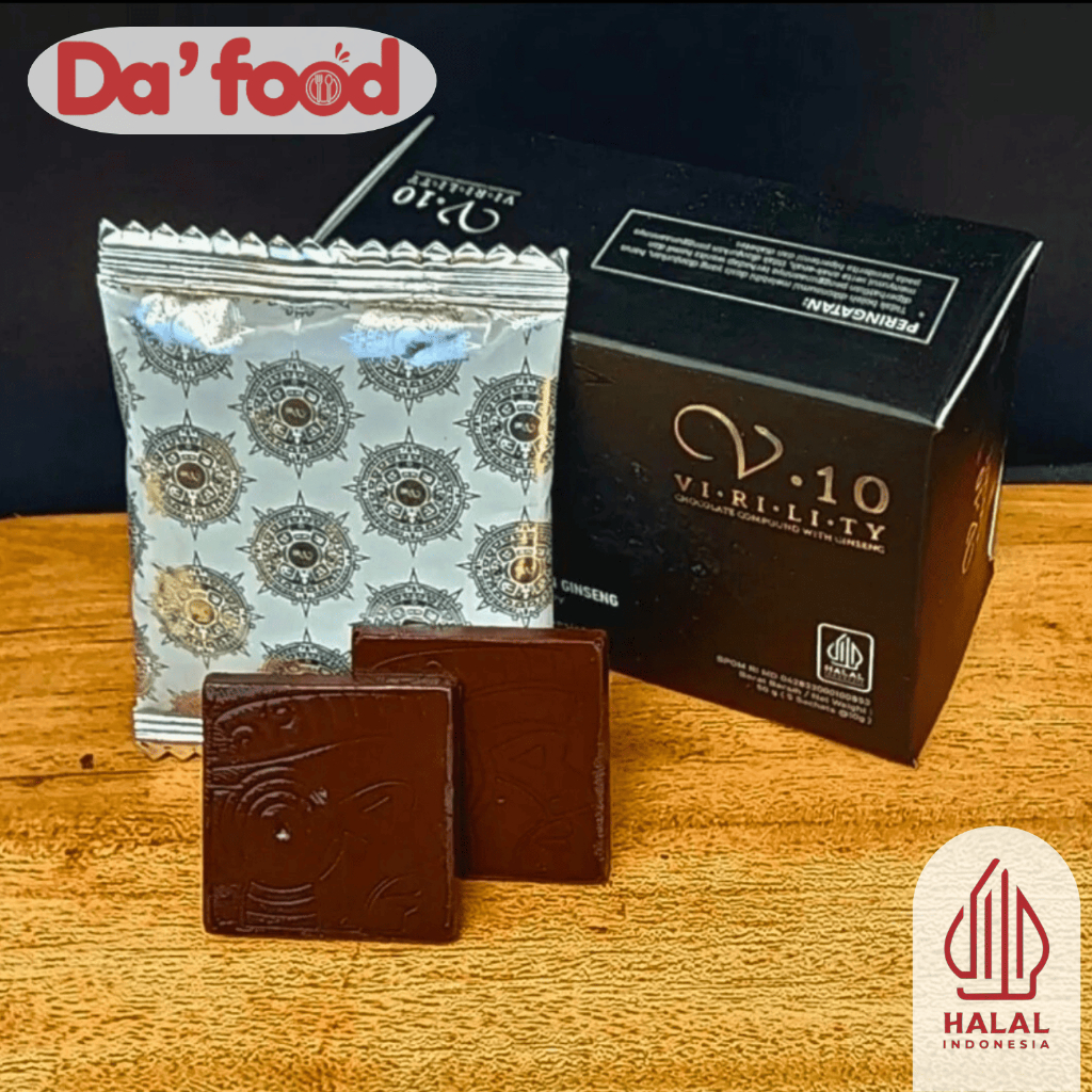 

Coklat V10 Ginseng 1Sachet Coklat Vten Coklat Orinal Coklat Pria Dan Wanita -Da'Food
