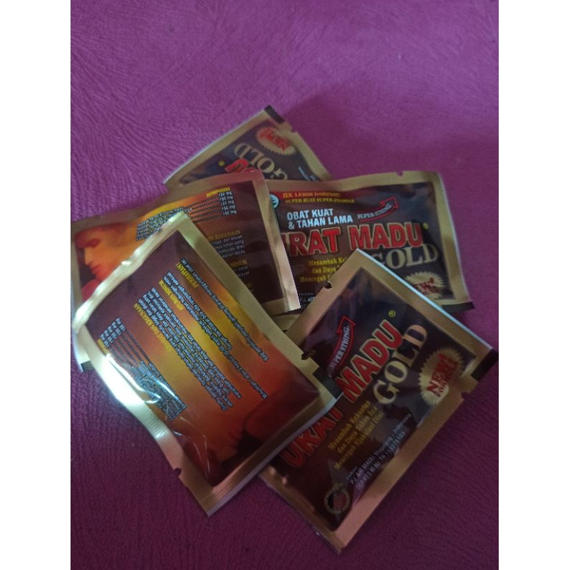 

Ecer per 5 sachet U madu gold original thn lama
