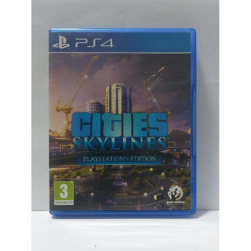 Kaset BD PS4 Cities Skylines