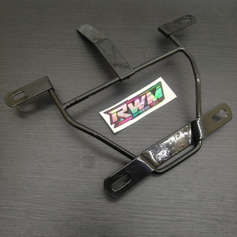 BRAKET DUDUKAN PLAT NOMOR MOTOR HONDA PCX 150 BAHAN BESI TEBAL