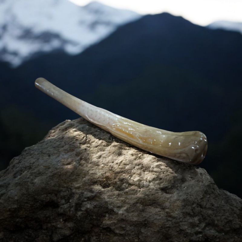 Pipa Rokok Tulang Sapi Ukir Naga