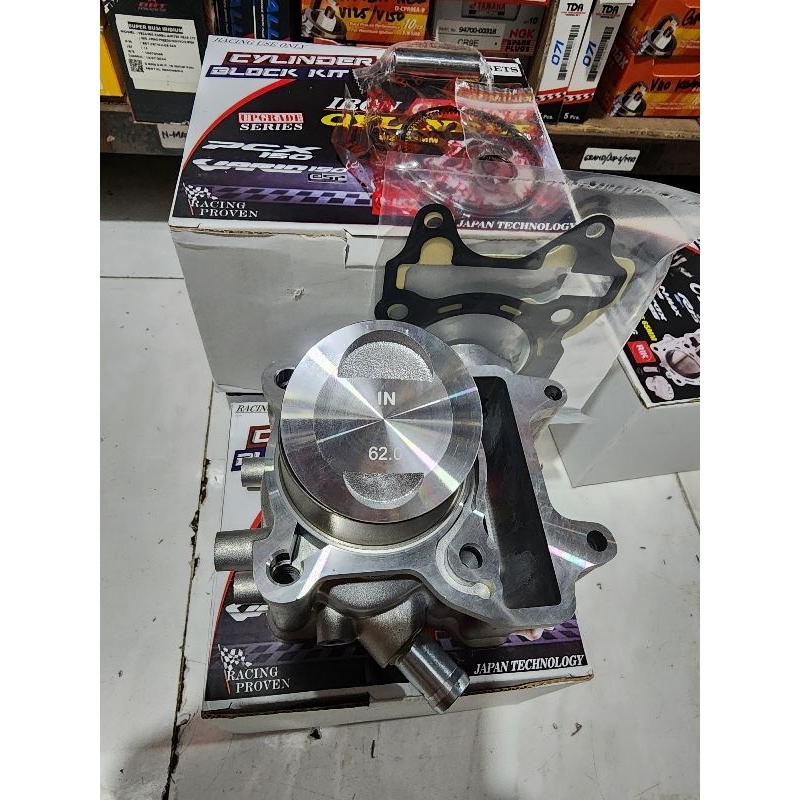BLOK SET HONFA VARIO 150 PCX150 BORE UP 62MM XTREME