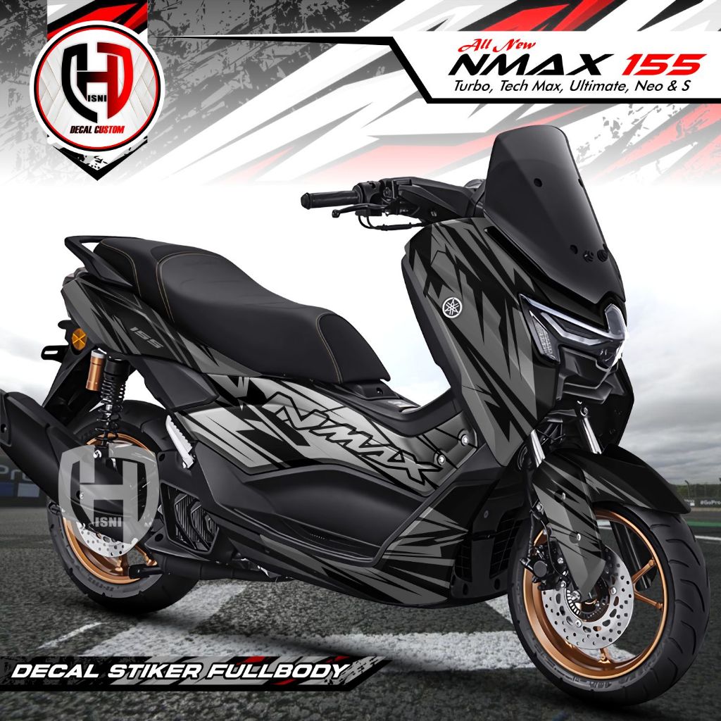 Decal Stiker Nmax Turbo/Neo New Fullbody Gundam TERBARU COD Decal stiker nmax Turbo/Neo stiker nmax 