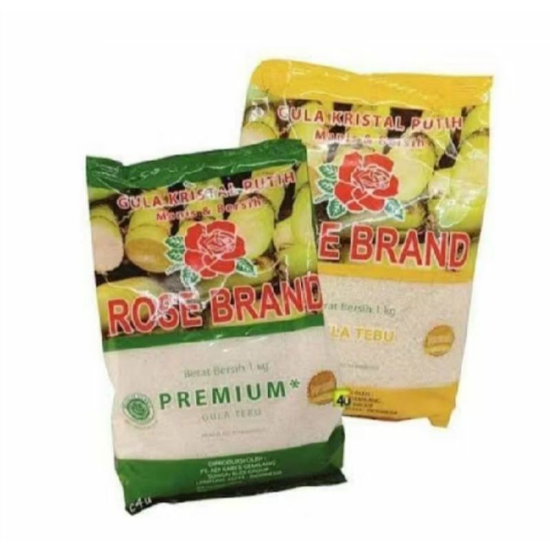 

gula rose brand premium 1 kg / gula rose brand kemasan 1 kg