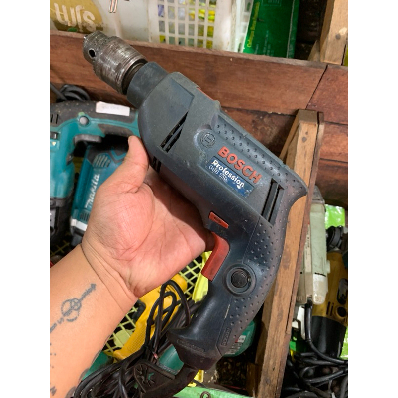 Bor bekas merek bosch original tipe gsb-550