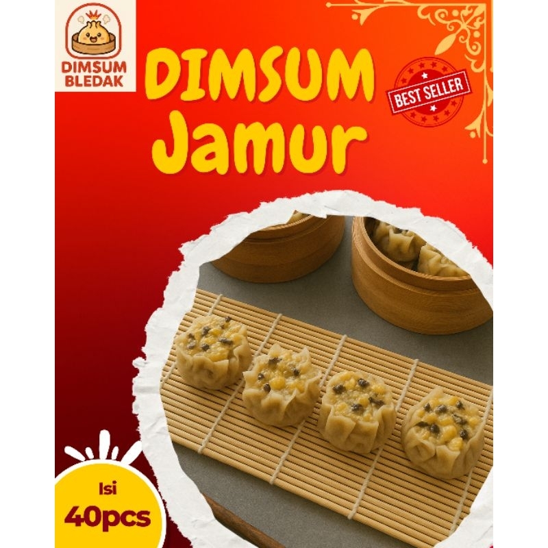 

❤️DIMSUM BLEDAK❤️ Siomay Jamur - Isi 40/pack