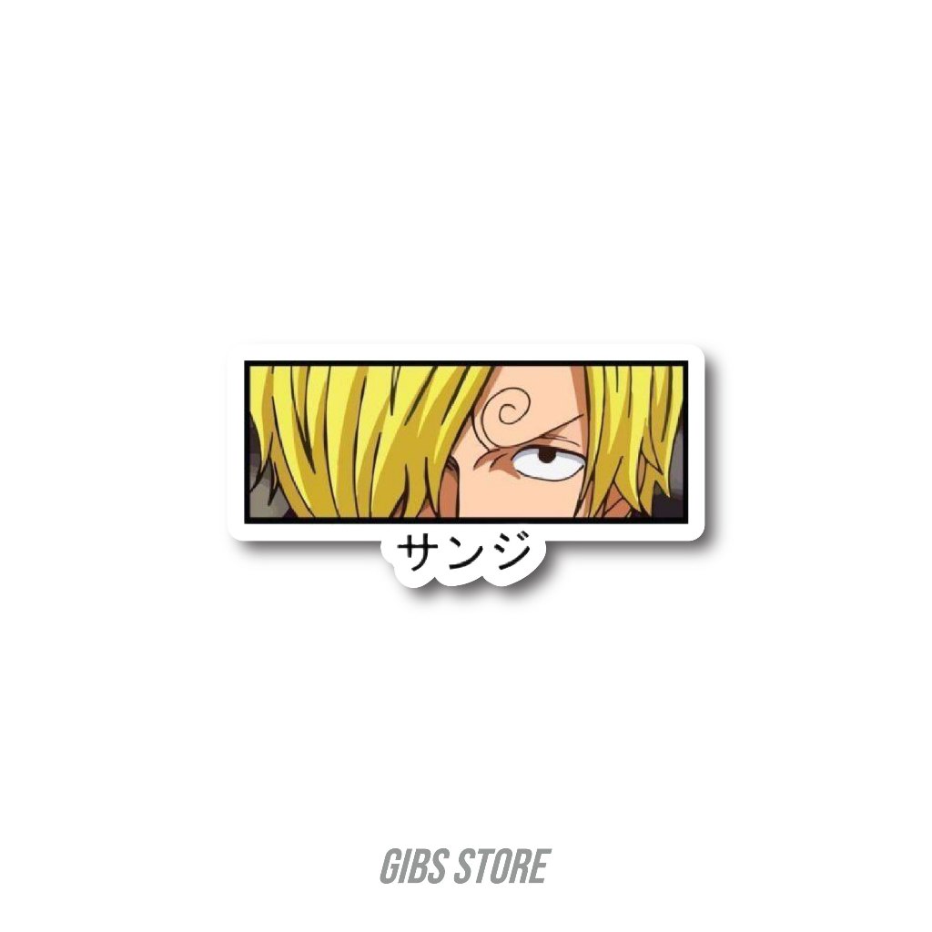 

STICKER SATUAN ONE PIECE (SANJI) #7