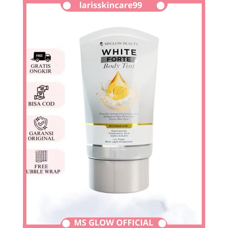 LOTION SIANG /MS GLOW NEW BODY LOTION HB DOSTING BODY TINT WHITE FORTE/ UV PROTECTION BODY LOTION