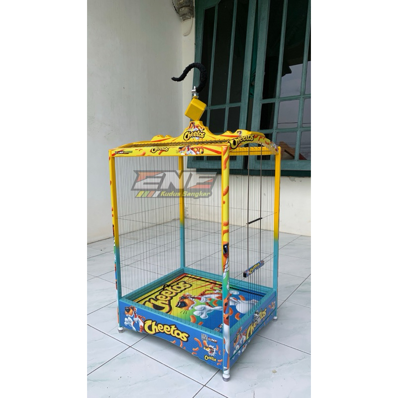 sangkar kenari, sangkar ruji senar, sangkar decal, sangkar burung