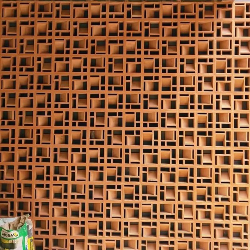 ROSTER MINIMALIS lubang4 (20x20)roster beton minimalis tarakota, loster beton minimalis, ventilasi u