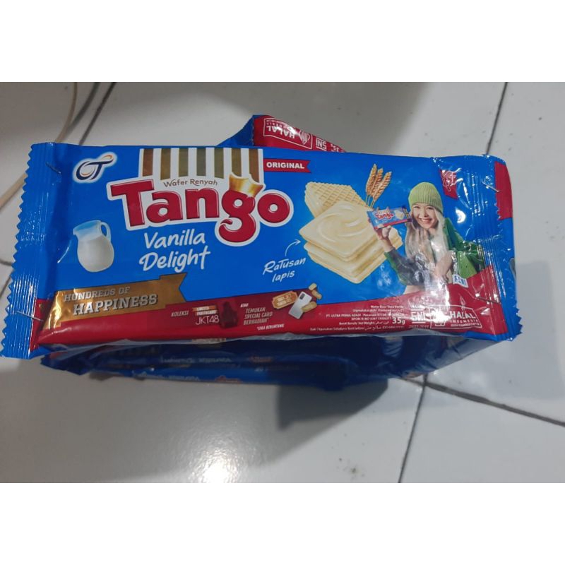 

Tanggo Waffer susu Vanila Delight Original Tanggo Mini