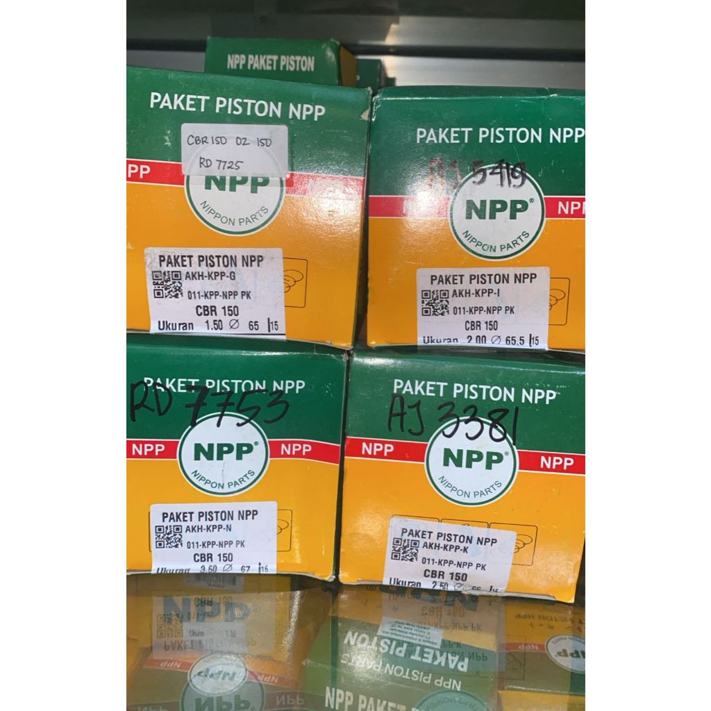 PISTON KIT / SEKER NPP CBR150 CB150 R / KPP