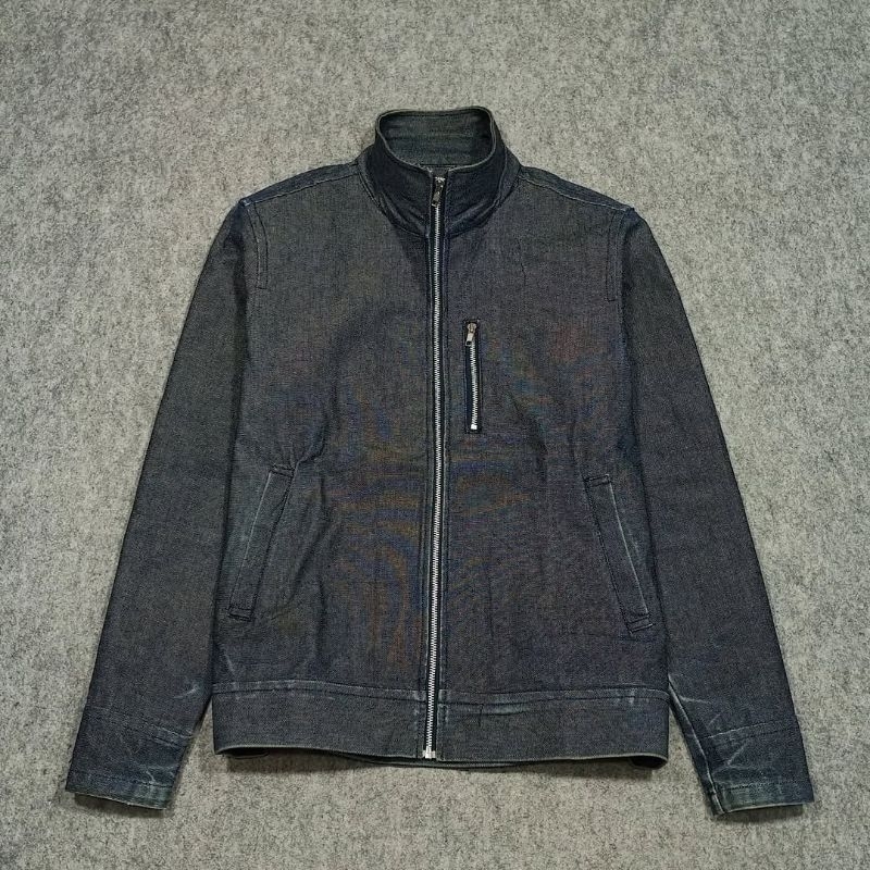 Jaket jeans panjang pria OUT OF CURIOSITY size L second