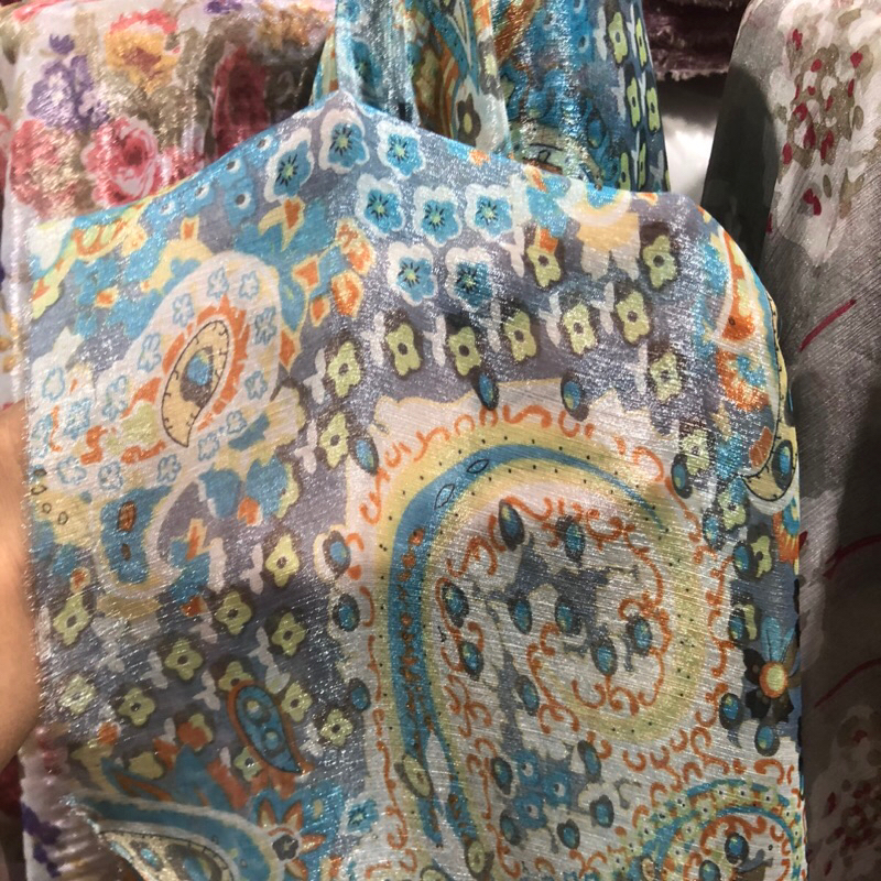 kain sifon sutra motif - kain sifon sutra motif bunga - kain sifon sutra motif luxury - kain sifon s