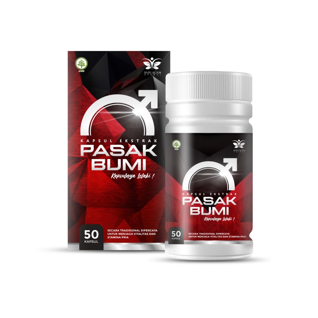 ekstrak pasak bumi plus / kapsul pasak bumi isi 50 kapsul / pasak bumi hitam