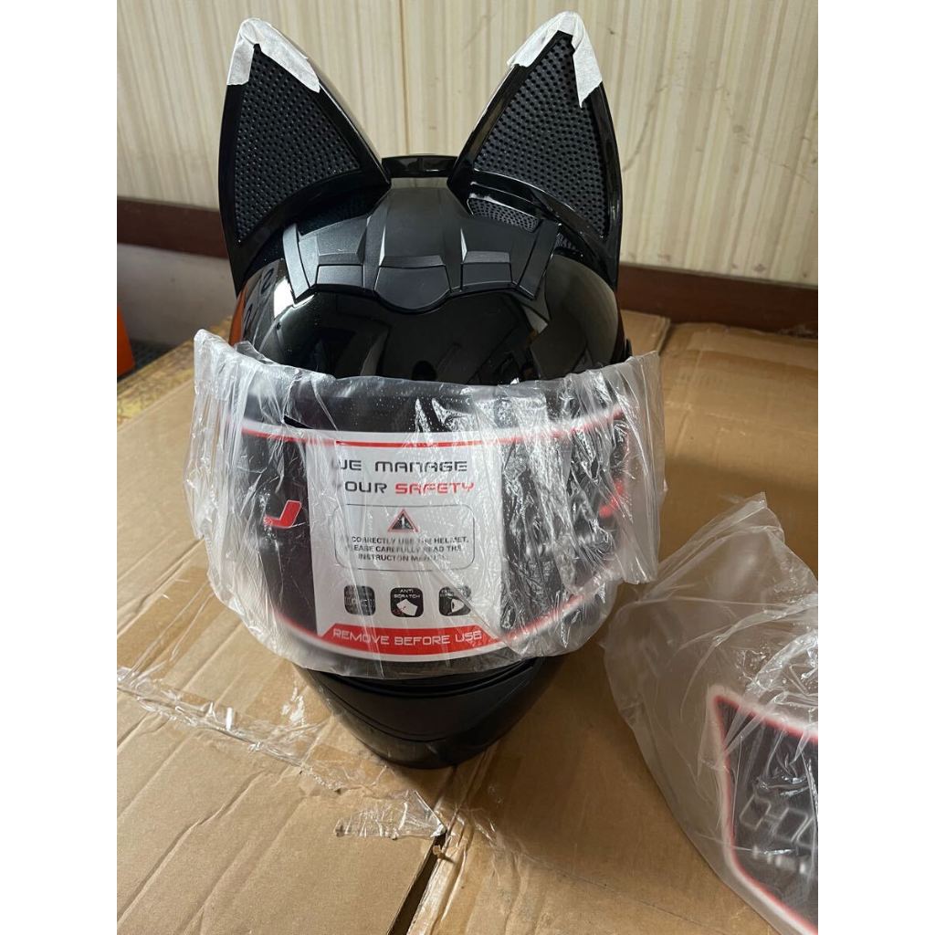 Durarara Helm full face Telinga Kucing Celty Sturluson HNJ