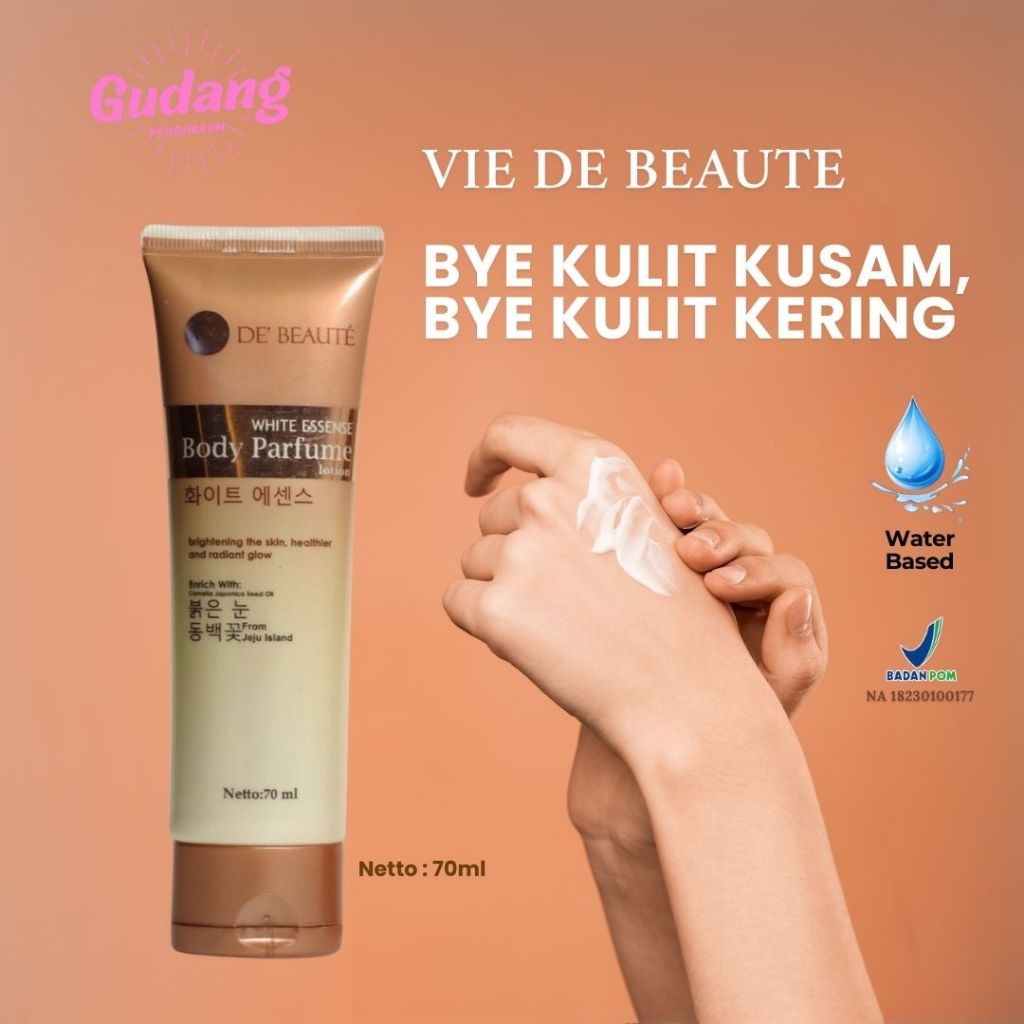 White Body Lotion Brightening and Moisturizing vie de beaute Bodycare