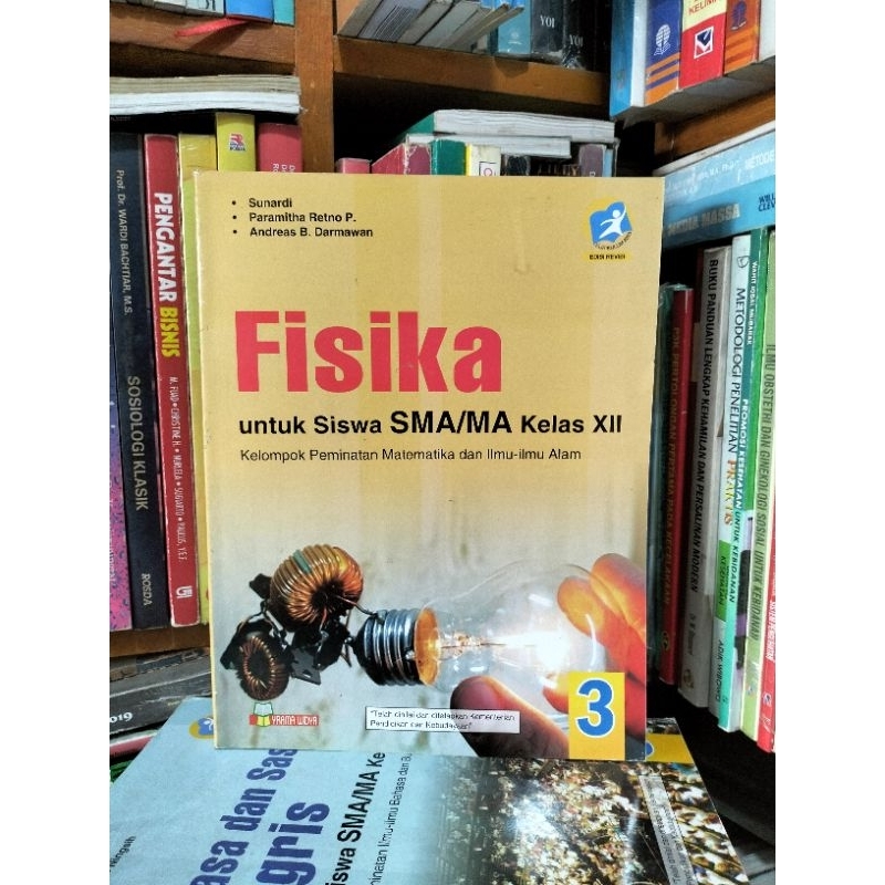 JUAL FISIKA UNTUK SISWA SMA/MA Kelas XII YRAMA WIDYA