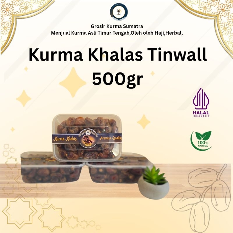 

Kurma Khalas 500gr - Kurma Timur Tengah