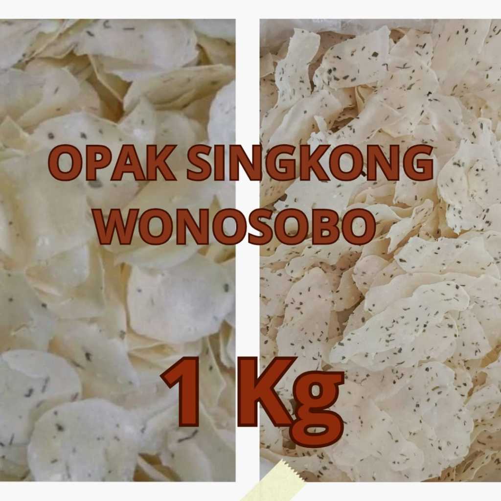 

opak singkong wonosobo 1kg opak koin opak ilat opak ilat super full daun kucai