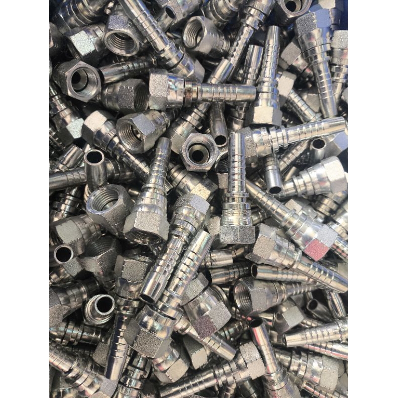 fitting hose hidrolik 1 inch / sambungan selang / nepel selang