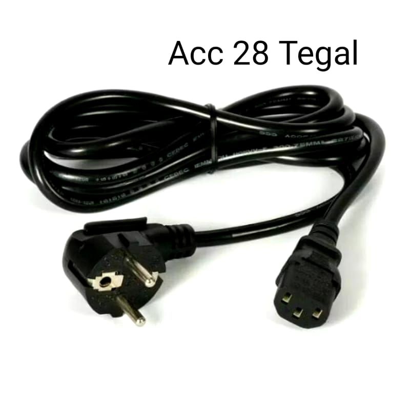 Kabel Power Mesin Laminating Roll A3 + Kabel Cesan Mesin Laminating Roll