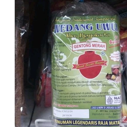

Wedang Uwuh Gentong Merah