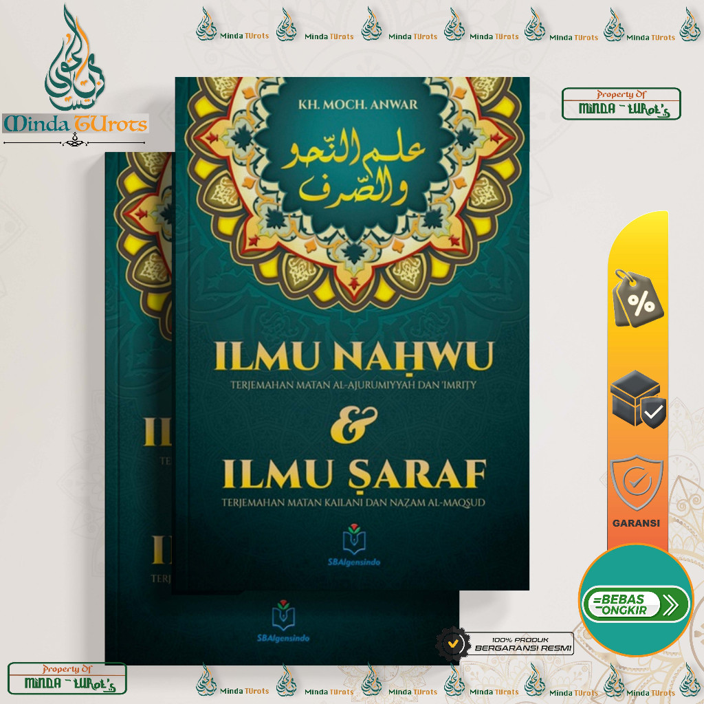 Buku Ilmu Nahwu dan Ilmu Saraf Shorof Terjemah Kitab Mutammimah Ajurumiyyah Kailani Nazam Maqsud (KH