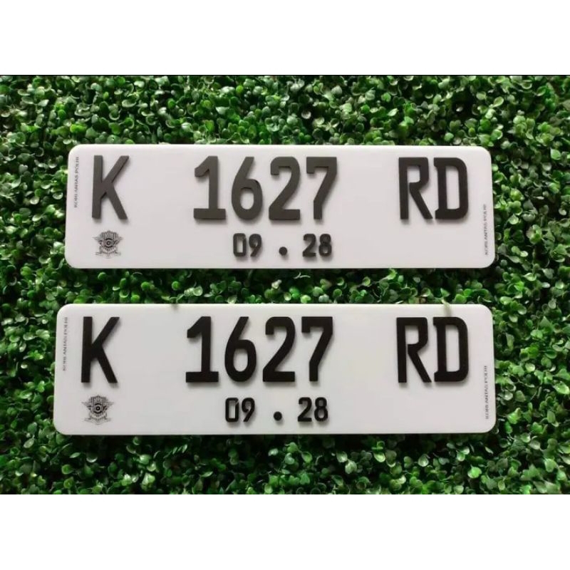 Plat Nomor Mobil Timbul