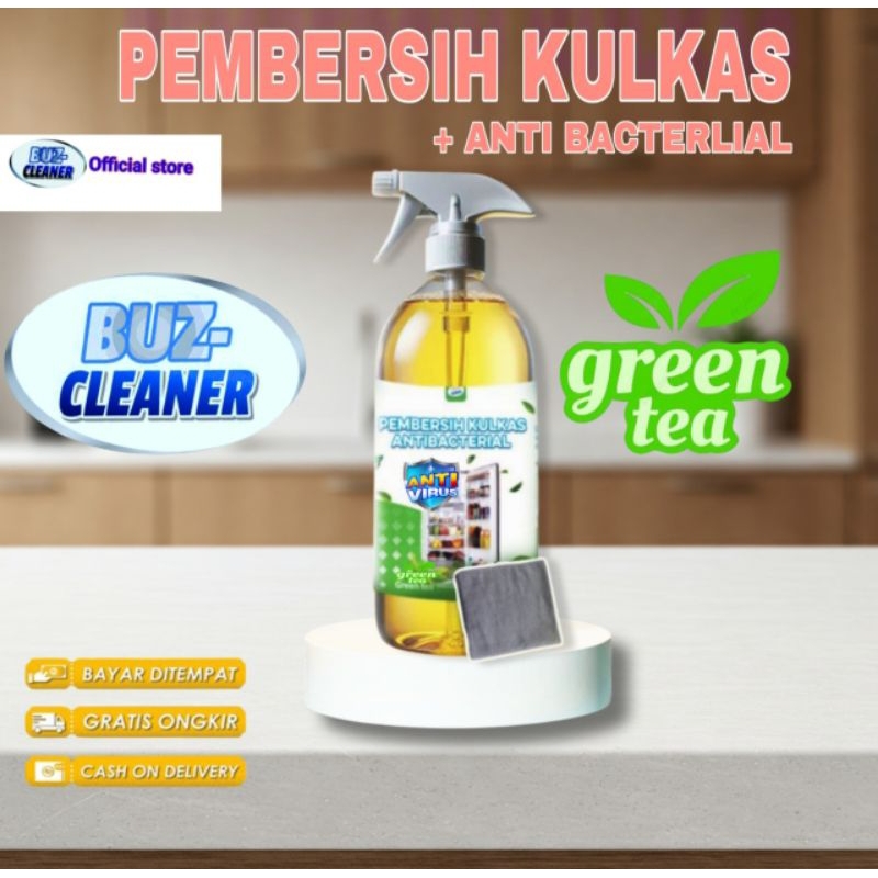 PROMO BUZ PEMBERSIH KULKAS, Pembersih Serbaguna, Cairan Pembersih Kulkas, kompor, mejikom, dll. pemb