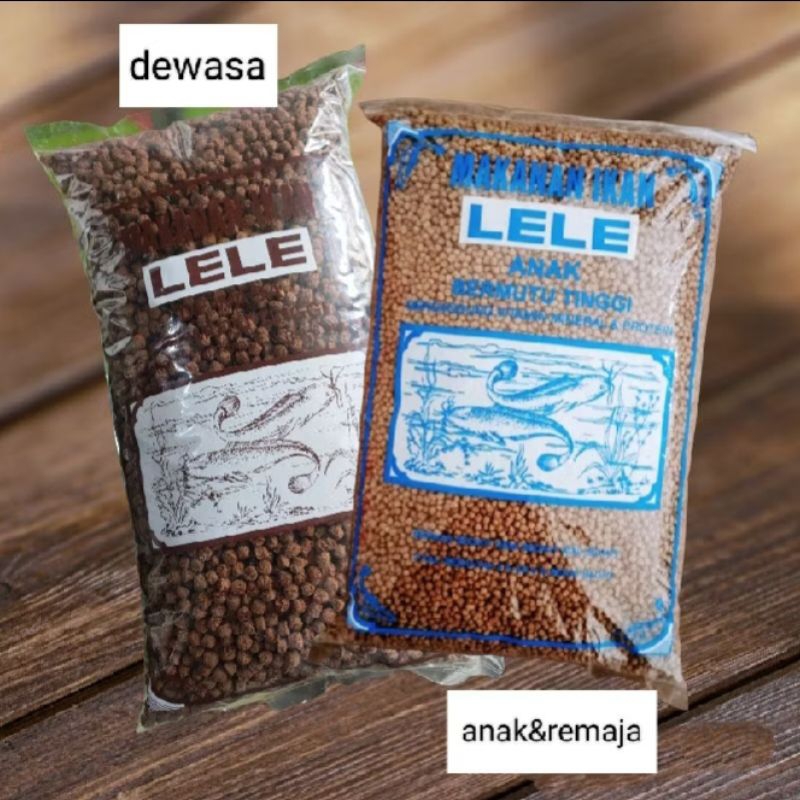 1Kg pakan ikan lele nila mujair gurami