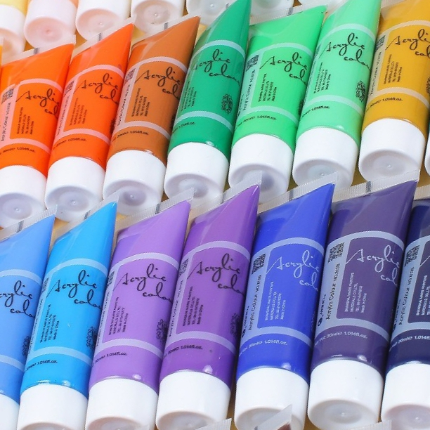 

Cat Akrilik Maries 30ml - Acrylic Paint - Maries Acrylic - Cat Lukis Akrilik