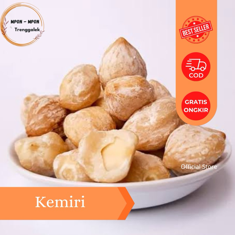 

Kemiri Kupas Bulat Utuh 500gr 1kg