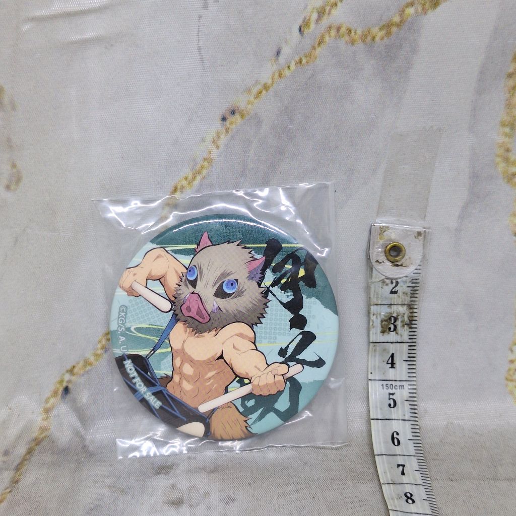 Demon Slayer Inosuke Hashibira Pin Badge Bros Sega Limited Japan Music Instrument Vol 2 Kimetsu No Y