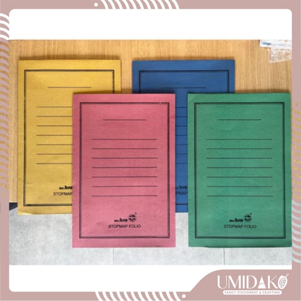 

[UMIDAKO] STOPMAP KERTAS / STOPMAP FOLIO/ STOPMAP MR.BRO