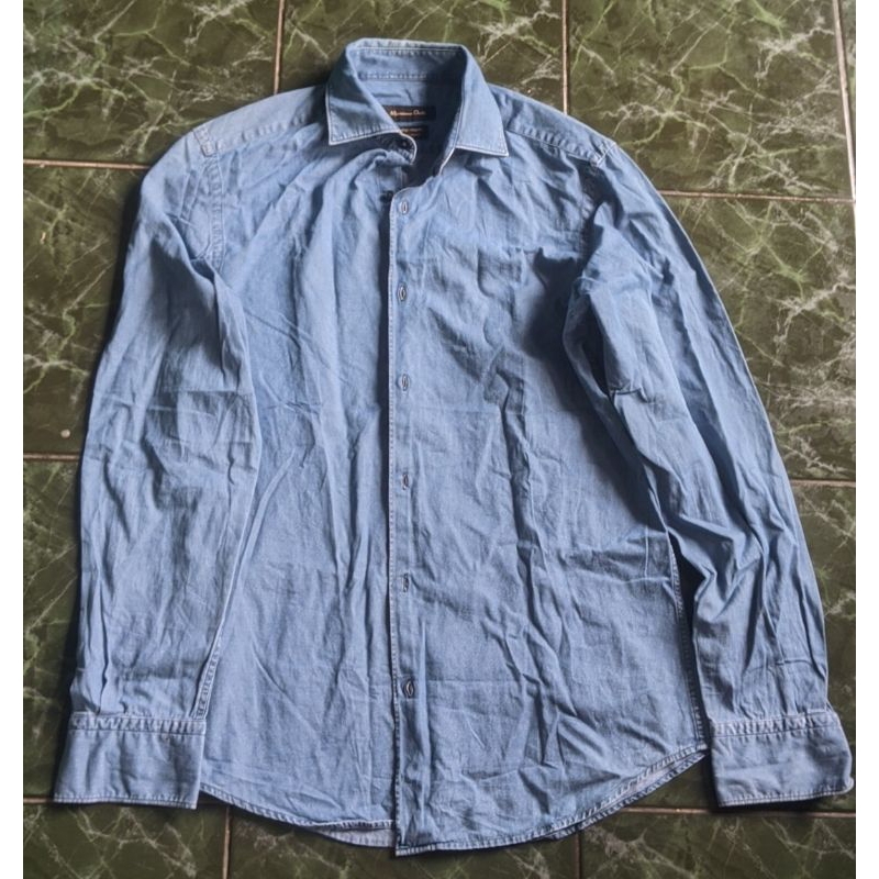 Kemeja Denim Massimo Dutti Turkey