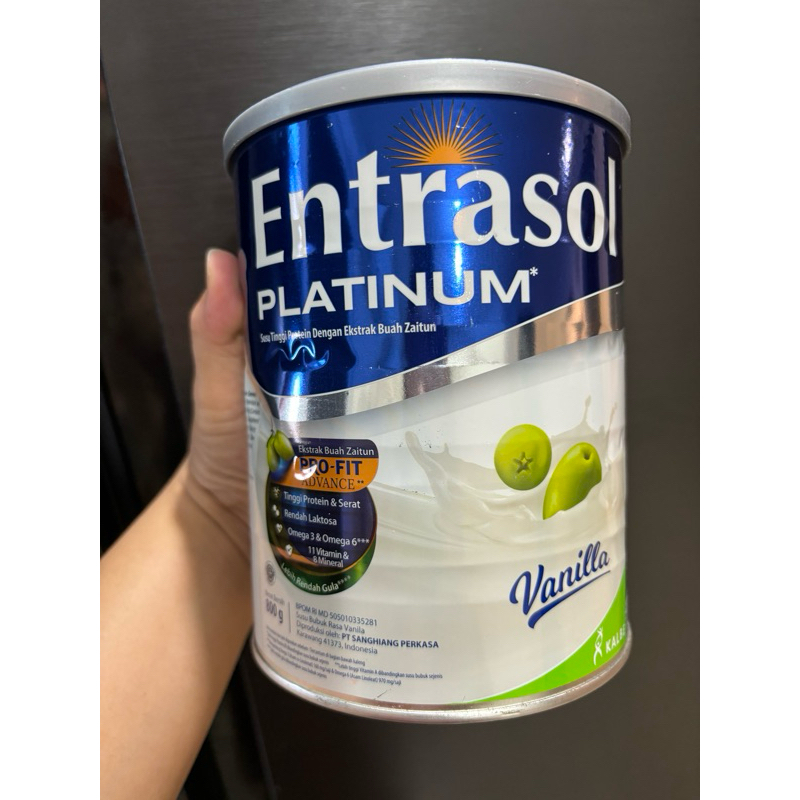 

Susu Entrasol Platinum Vanilla 800gr