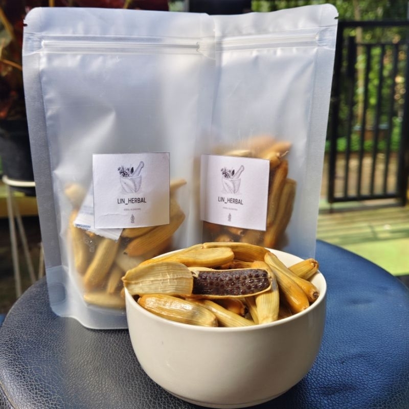 

Biji Buah Galoba Kering-Matang Kering Hornstedtia Alliacea Asli Sudah P-IRT