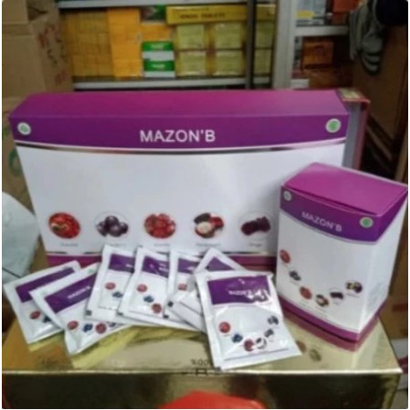 Mazon B Obat Herbal Jantung, Kolesterol, Stroke, Hepatitis, TBC dan HIV / ORIGINAL 100% ASLI