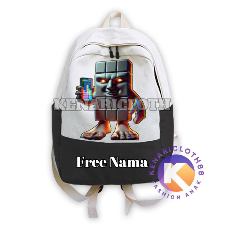 (BISA COD) TAS RANSEL ANAK TK - SD MOTIF BLOCK BLAST STRINGBAG ANAK LAKI-LAKI DAN PEREMPUAN MOOTIF B