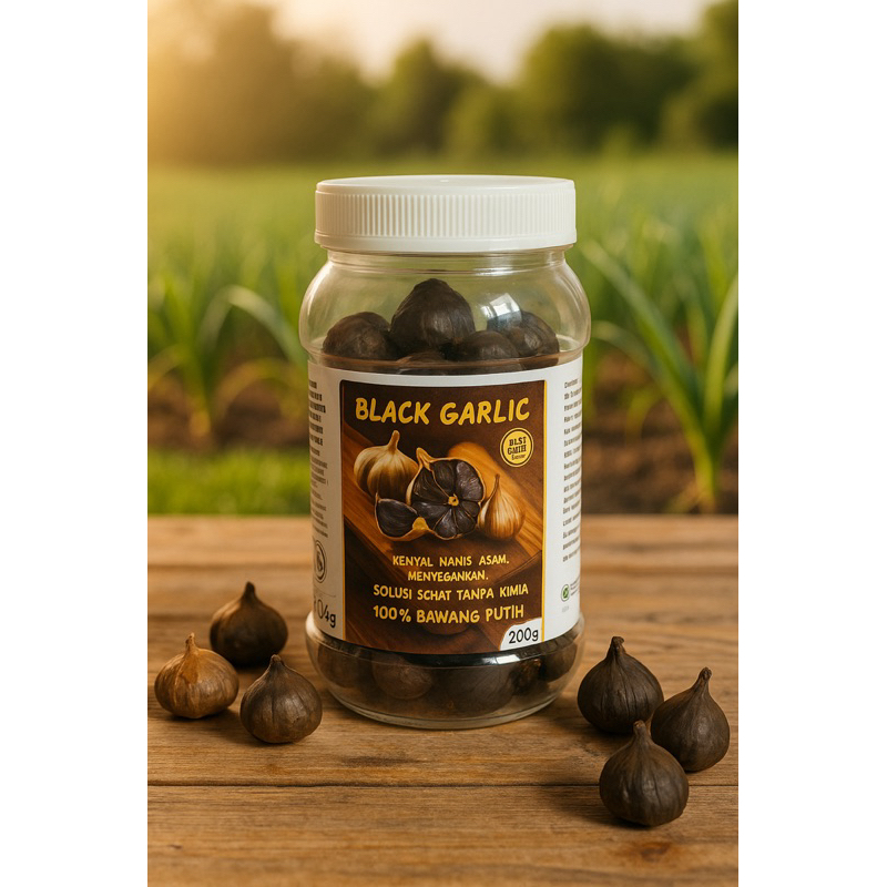 

BEST SELLER!! Black garlic 100% bawang putih uk medium bermanfaat untuk kolesterol hipertensi