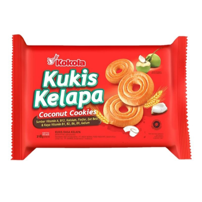 

Kokola Kukis Biskuit Rasa Kelapa 218 gr