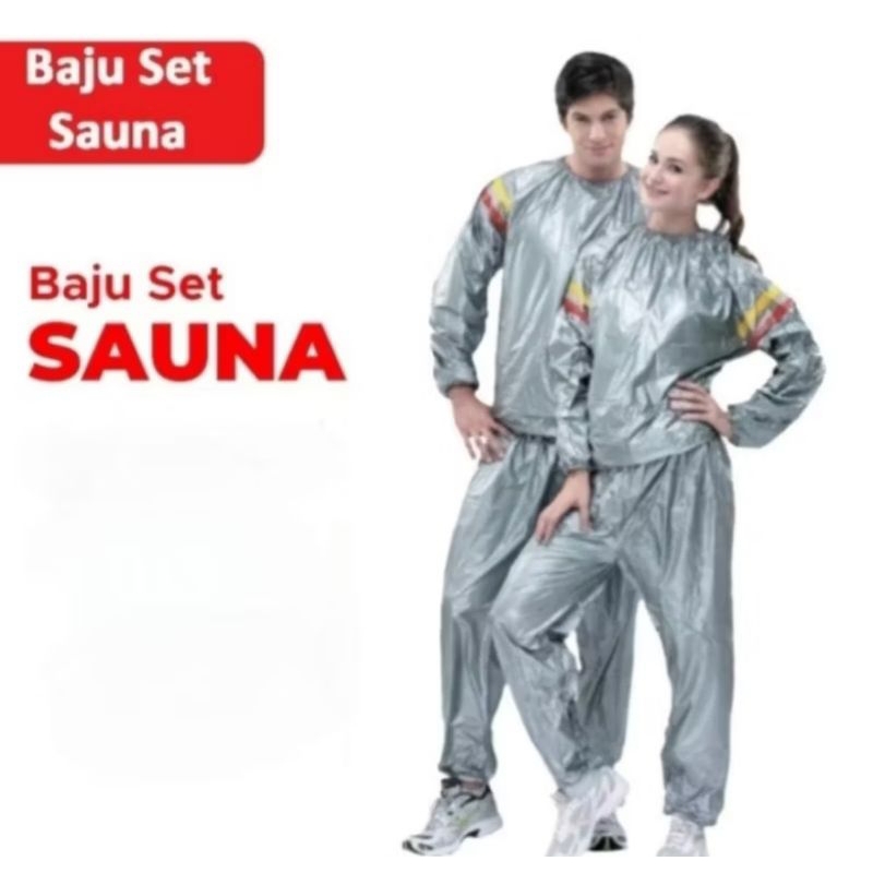 Baju sauna baju olahraga sauna suit jaket sauna pembakar lemak