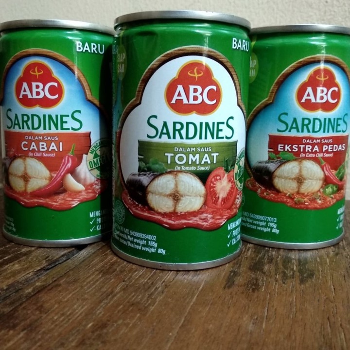 

KHUSUS BATAM/ SARDEN ABC EKSTRA PEDAS 155 GR