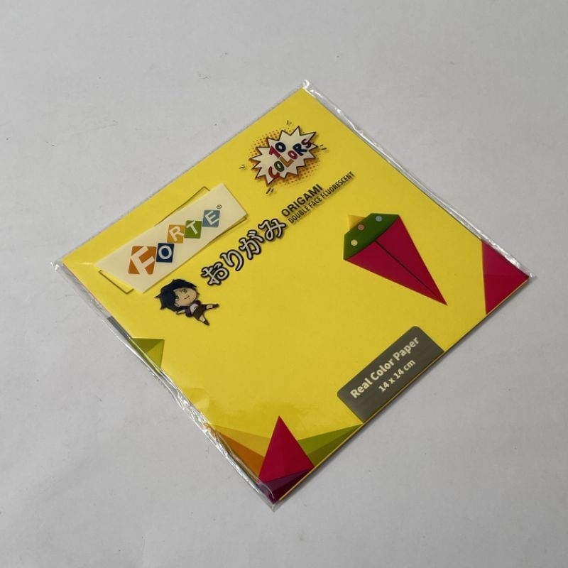 

kertas origami warna warni 14x14 isi 20